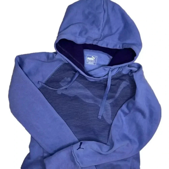 Puma Graphic Warm Hoodie Sweatshirt Size M - Picture 2 of 6